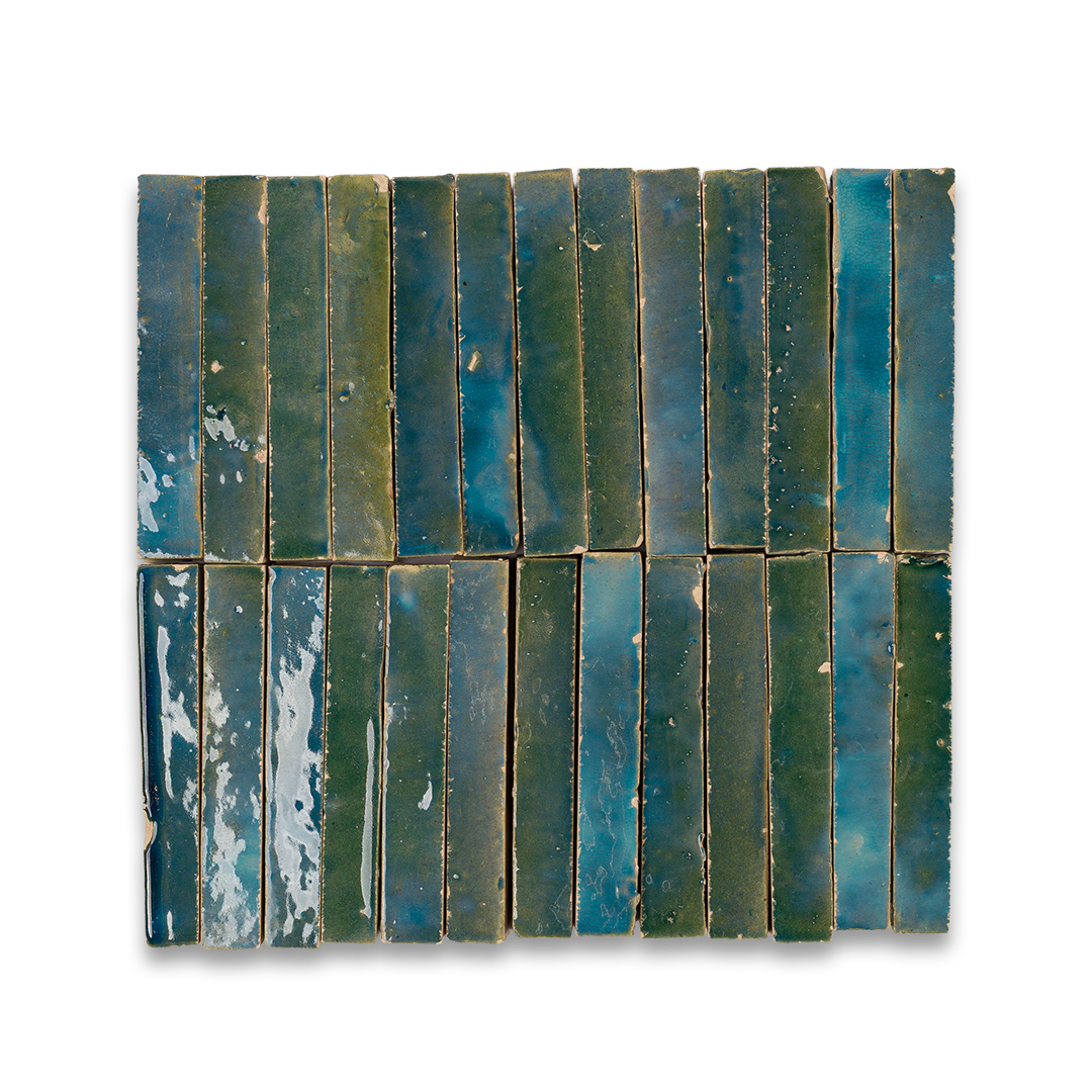 Blue Moroccan Zellige Tile