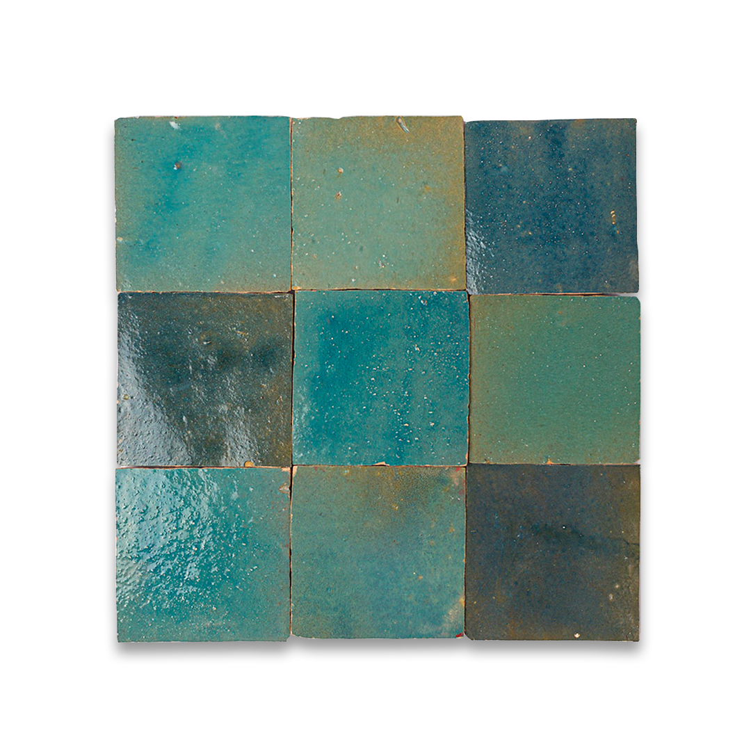 blue zellige tile