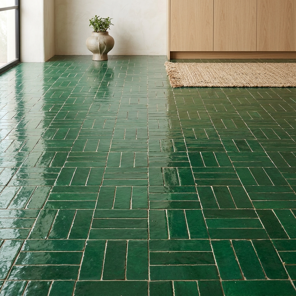 Tile visualized in a bathroom