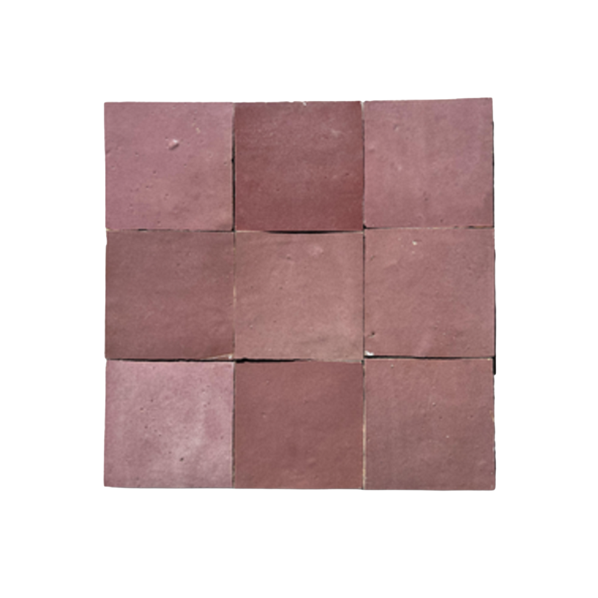 Mauveine Clay Zellige
