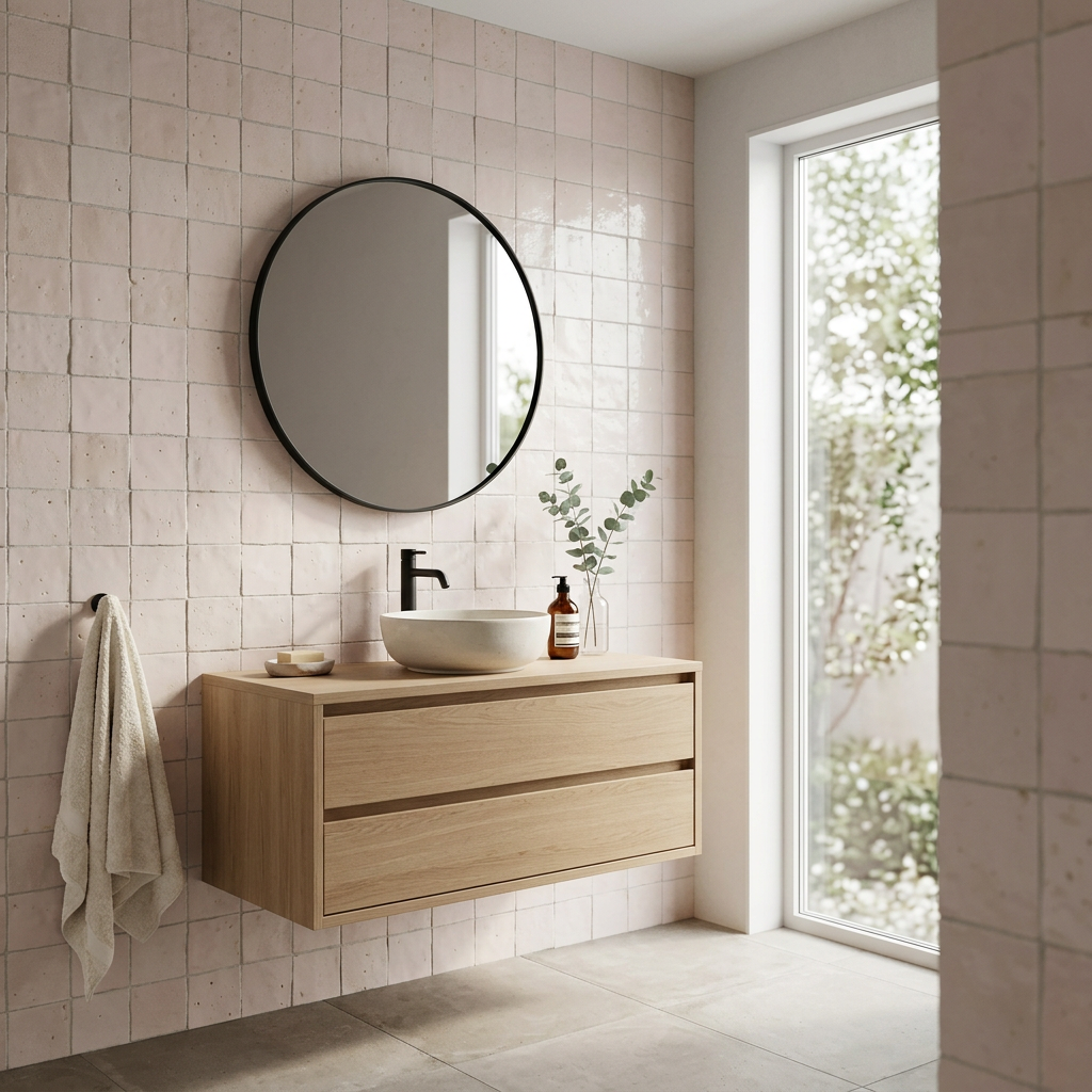 Tile visualized in a bathroom