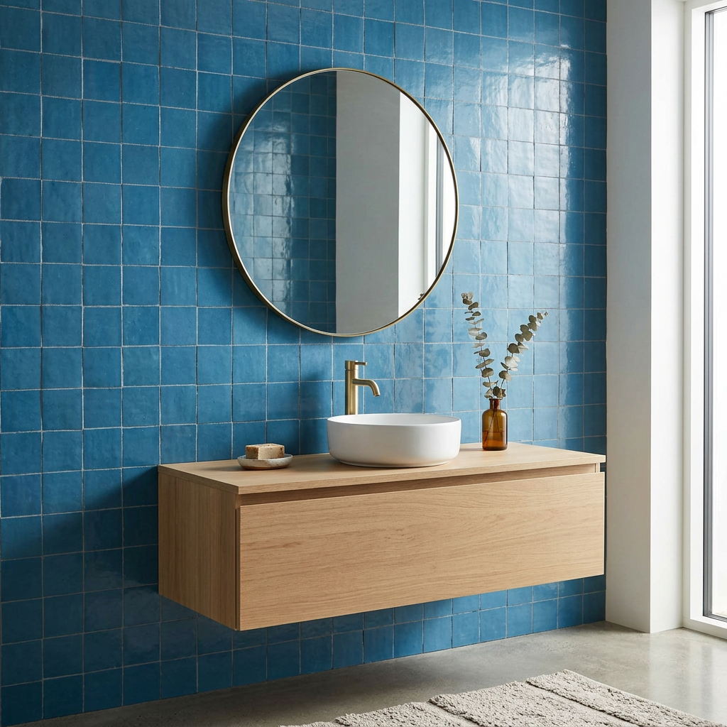 Tile visualized in a bathroom