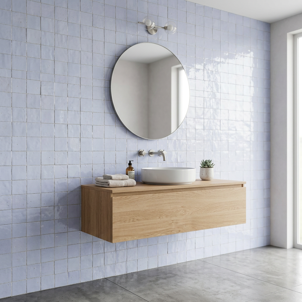 Tile visualized in a bathroom