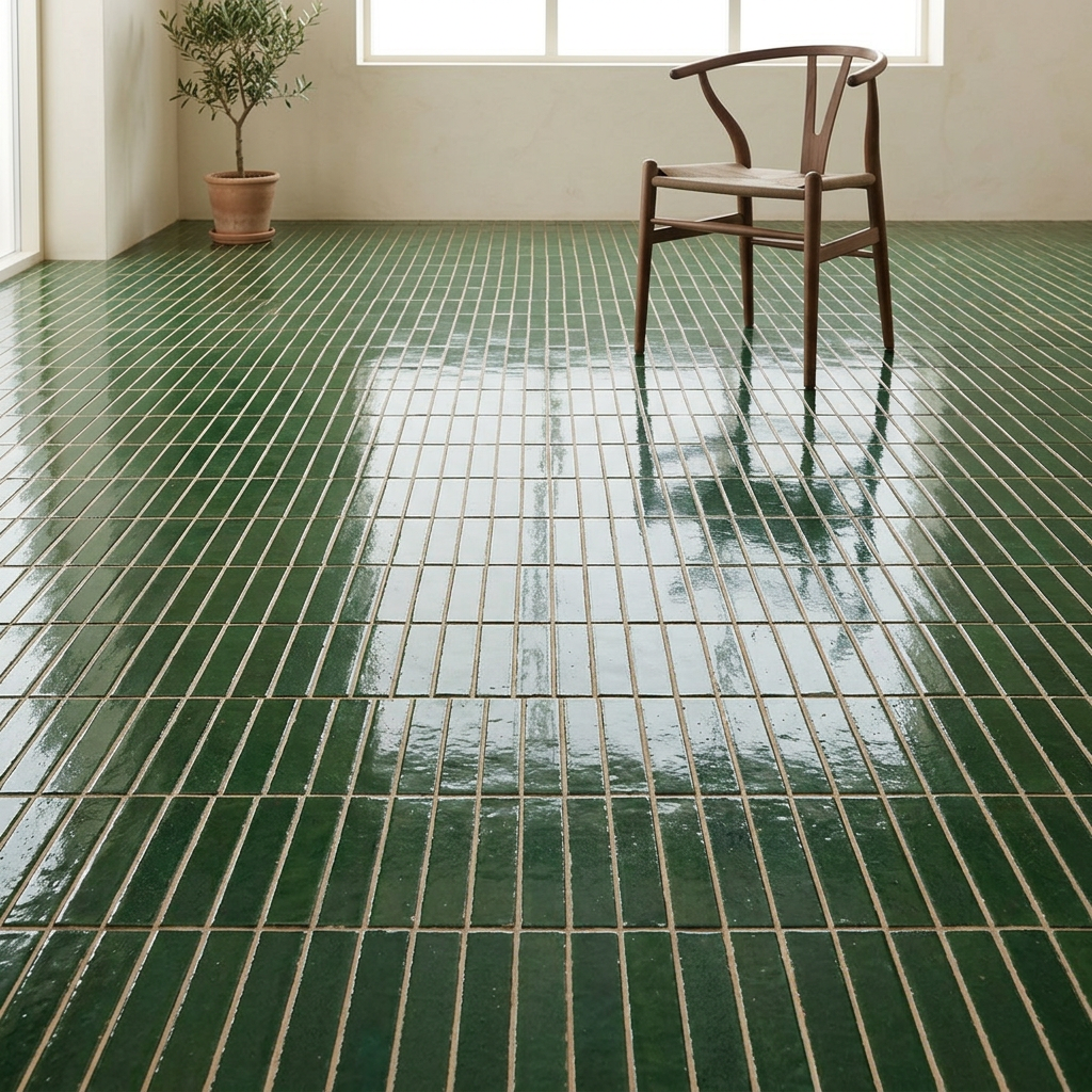 Tile visualized in a bathroom