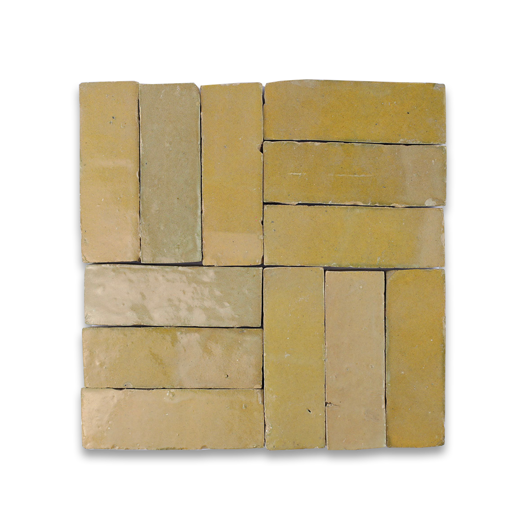 brown zellige tile
