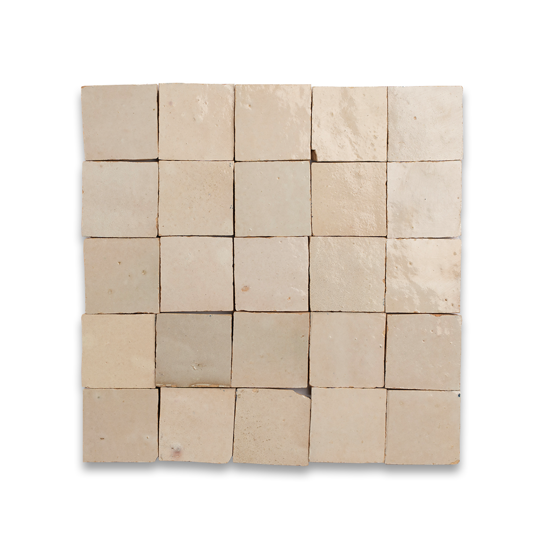 cream zellige tile