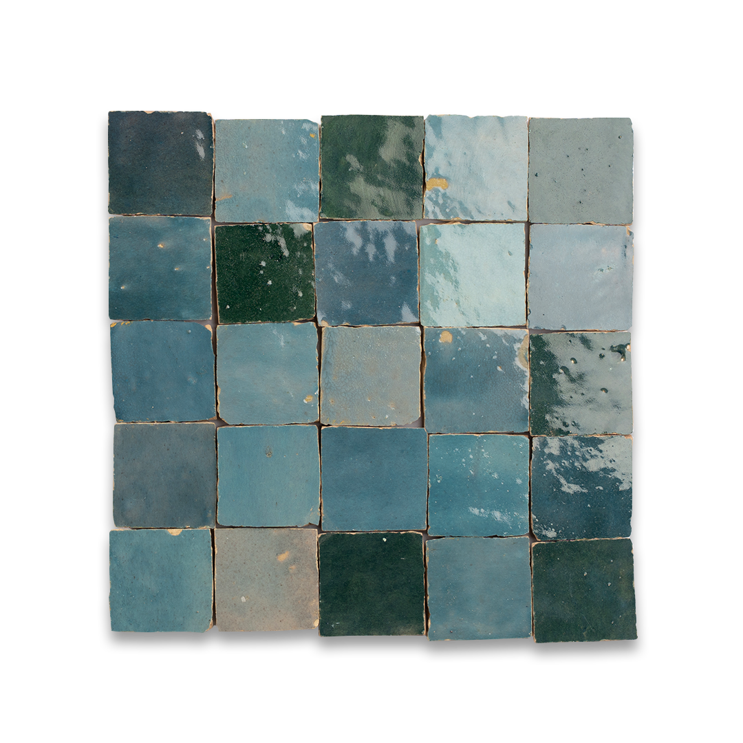 blue zellige tile