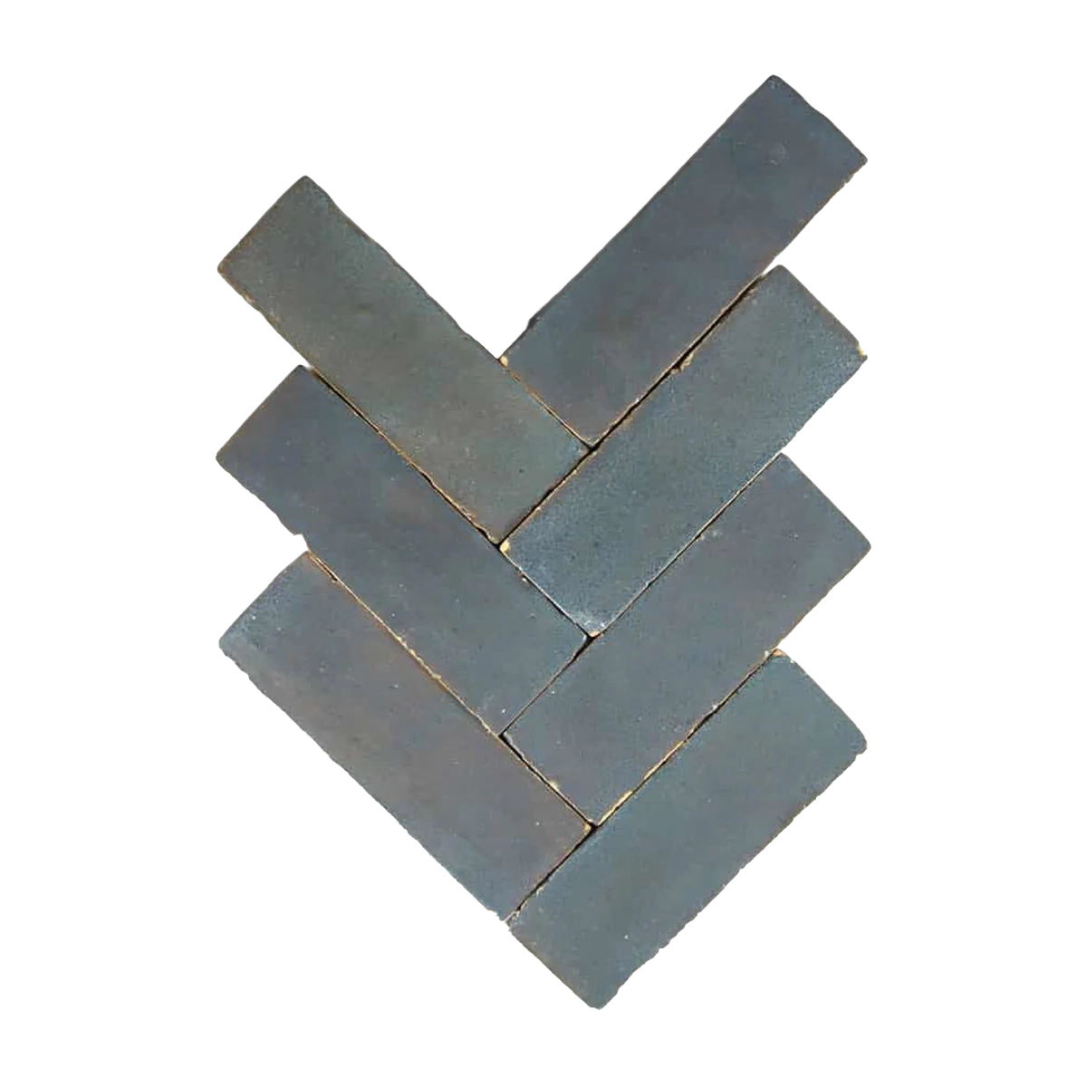 Bejmat Charcoal - Gray Moroccan Zellige Tile