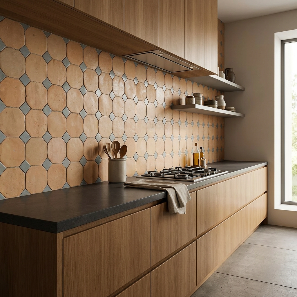 Tile visualized in a bathroom