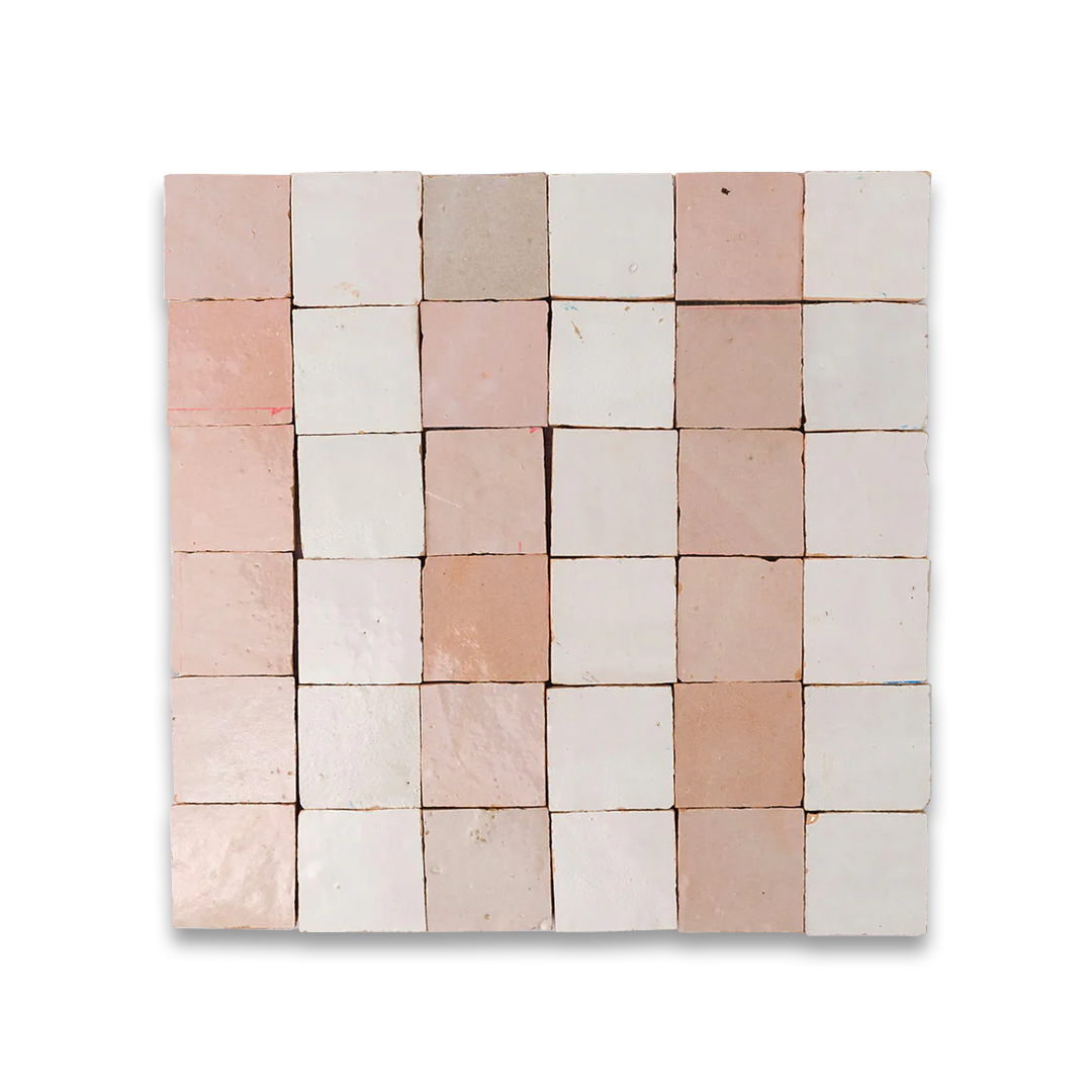 cream striped zellige tile