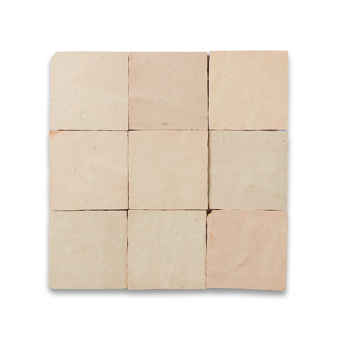 white zellige tile