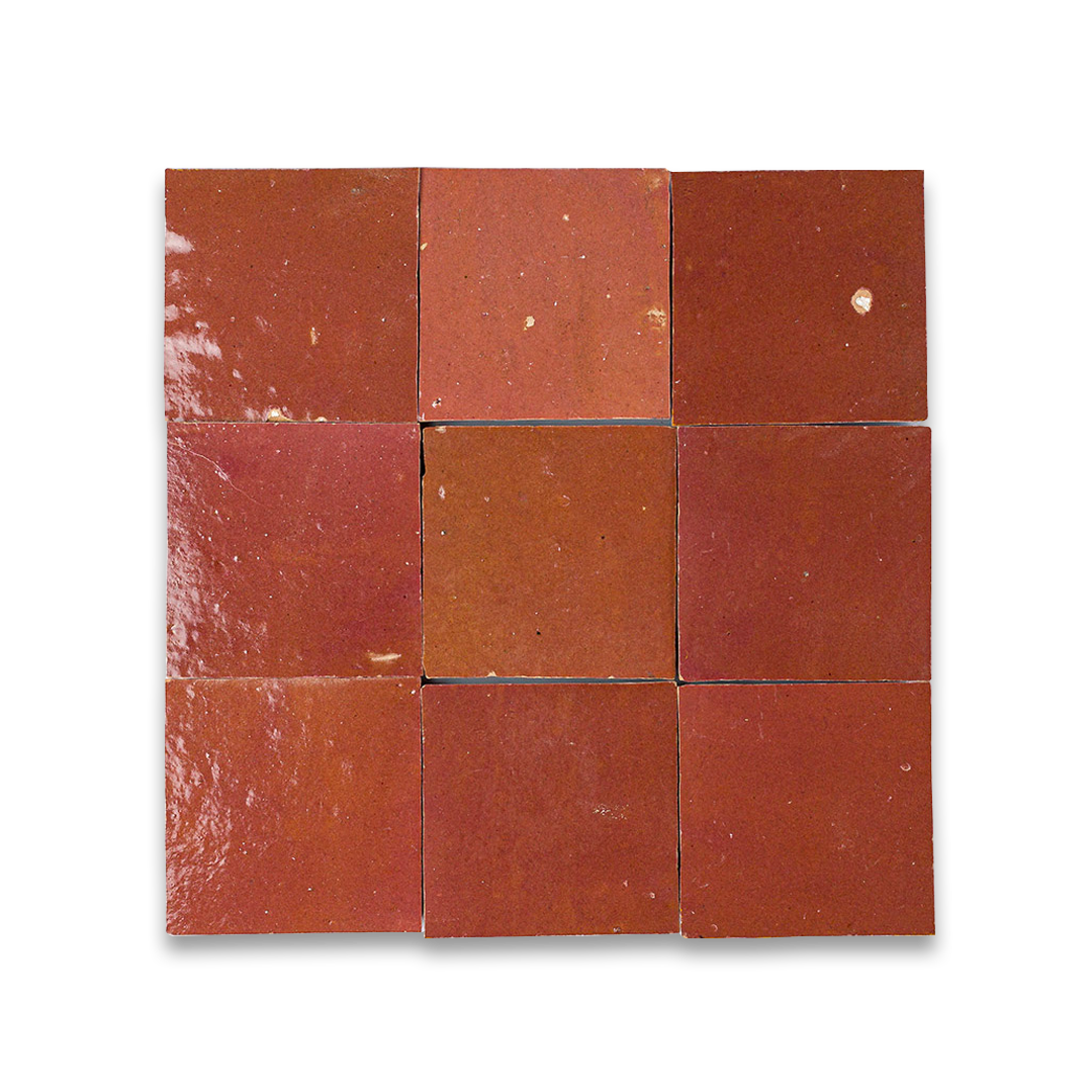 pink zellige tile