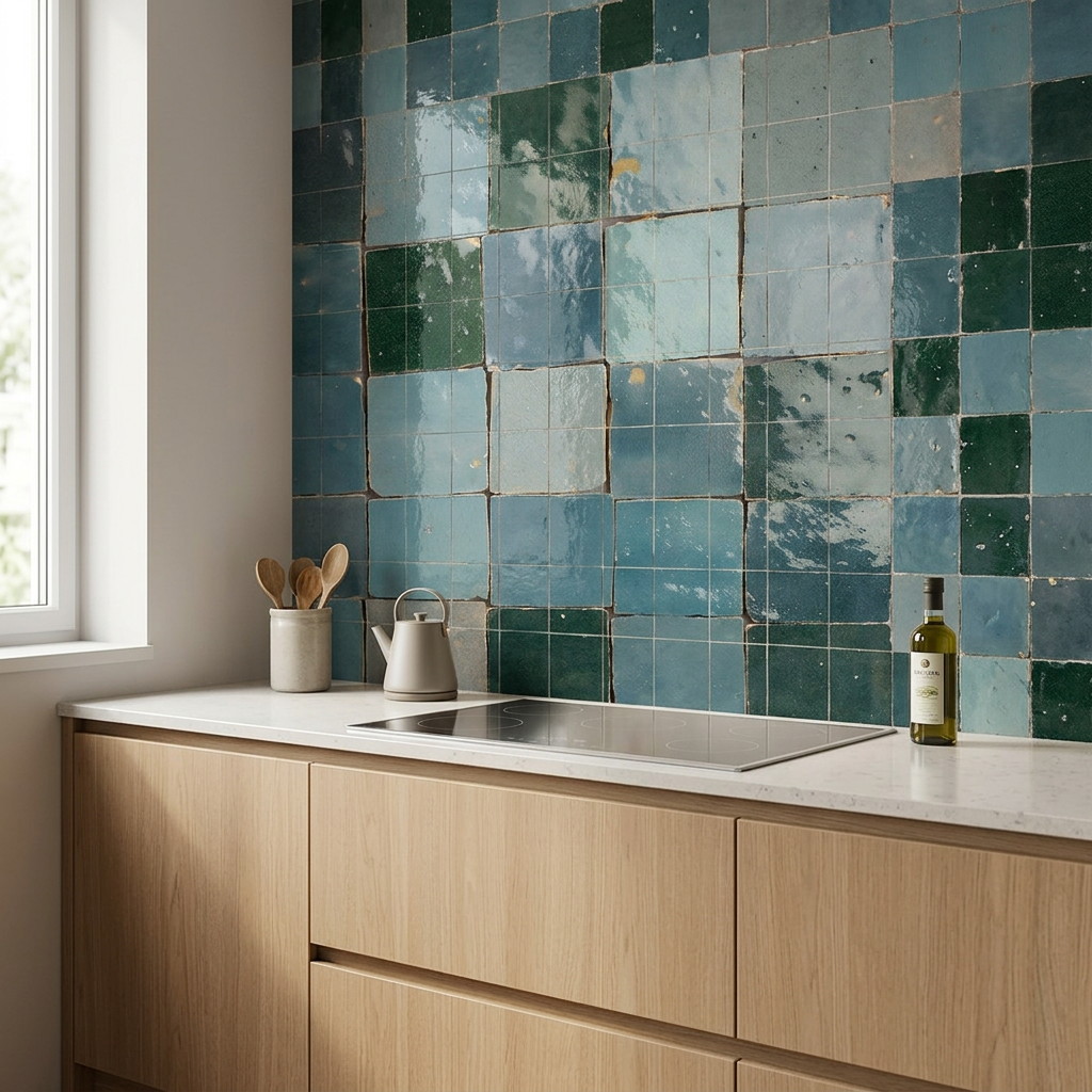 Tile visualized in a bathroom