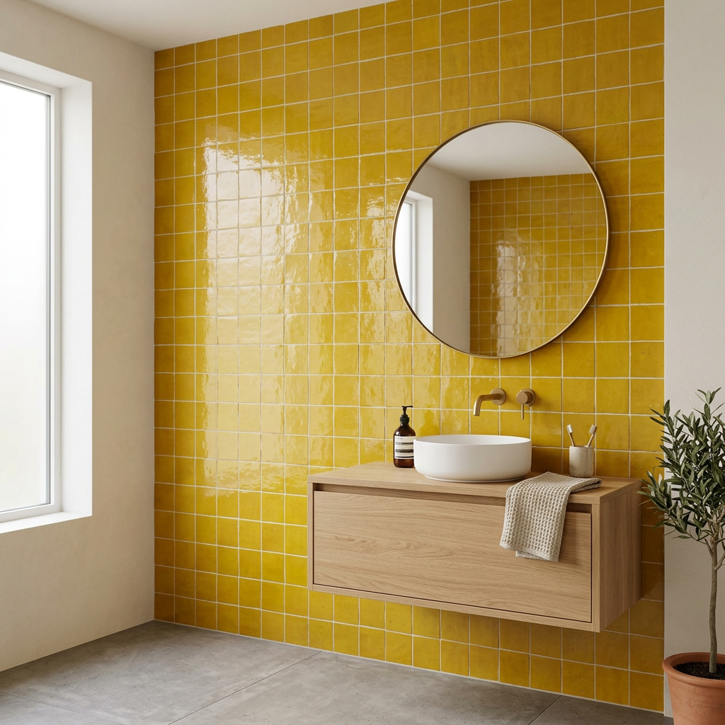 Tile visualized in a bathroom