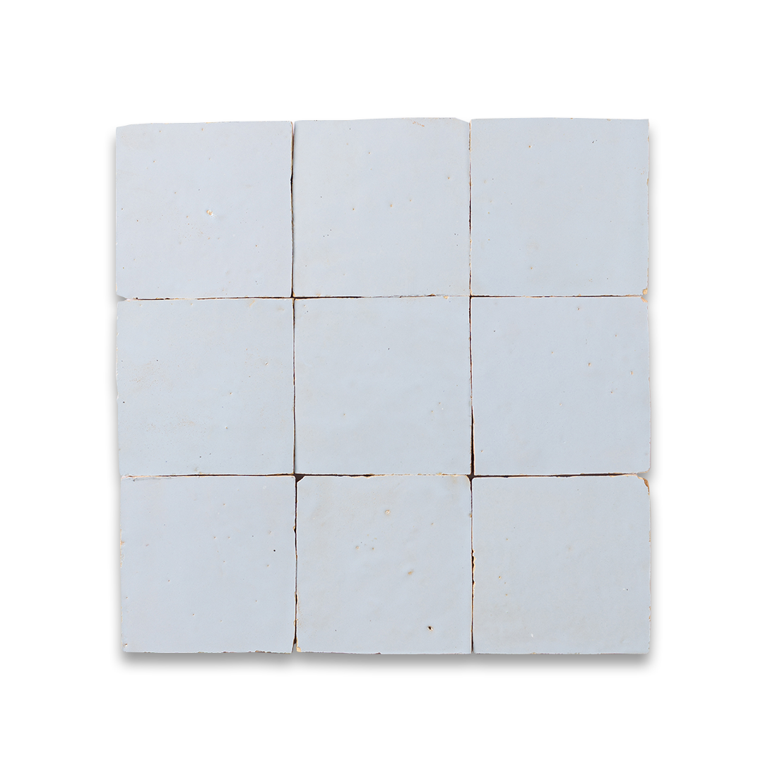 white zellige tile