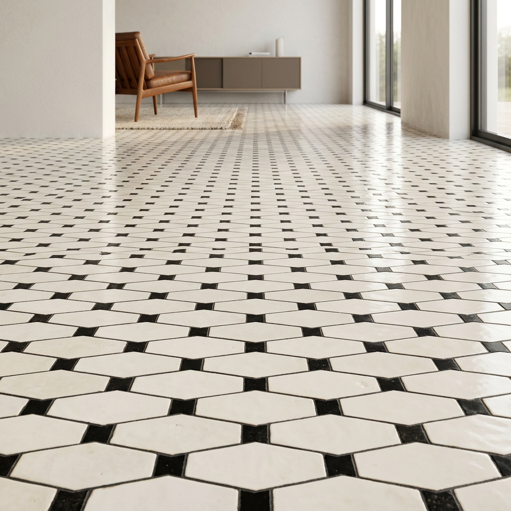 Tile visualized in a bathroom