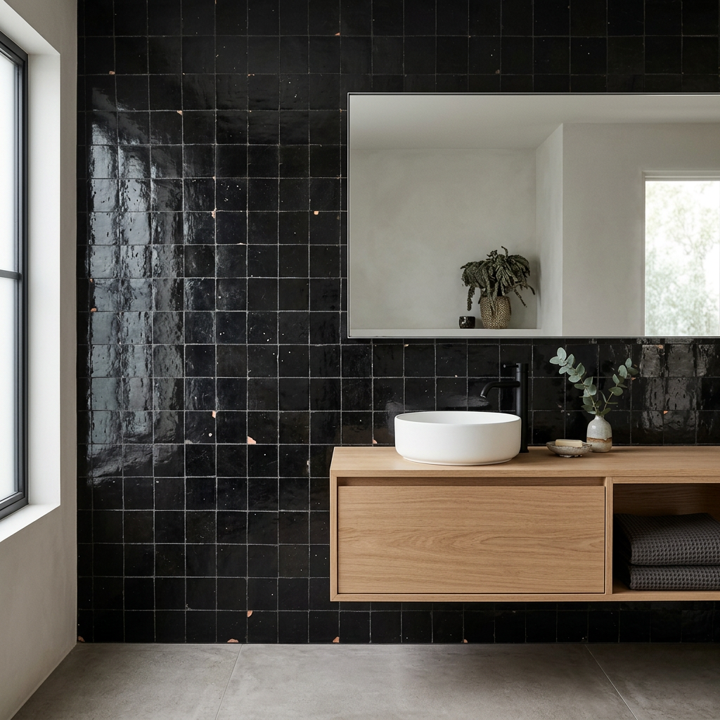 Tile visualized in a bathroom