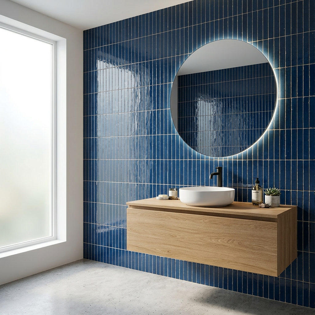 Tile visualized in a bathroom