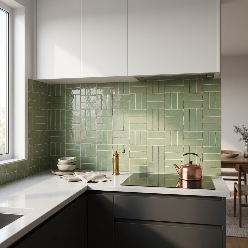 Tile visualized in a bathroom