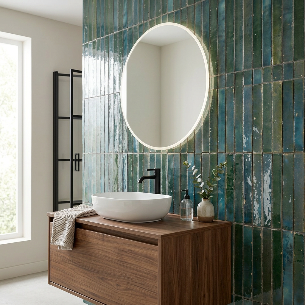 Tile visualized in a bathroom